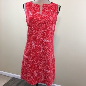 New York & Company Cotton Shift Sleeveless Print